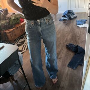 Stylish Blue Flare Women's Jeans